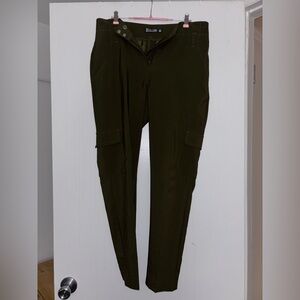 7th Avenue NY&CO Dark Green Cargo Pants